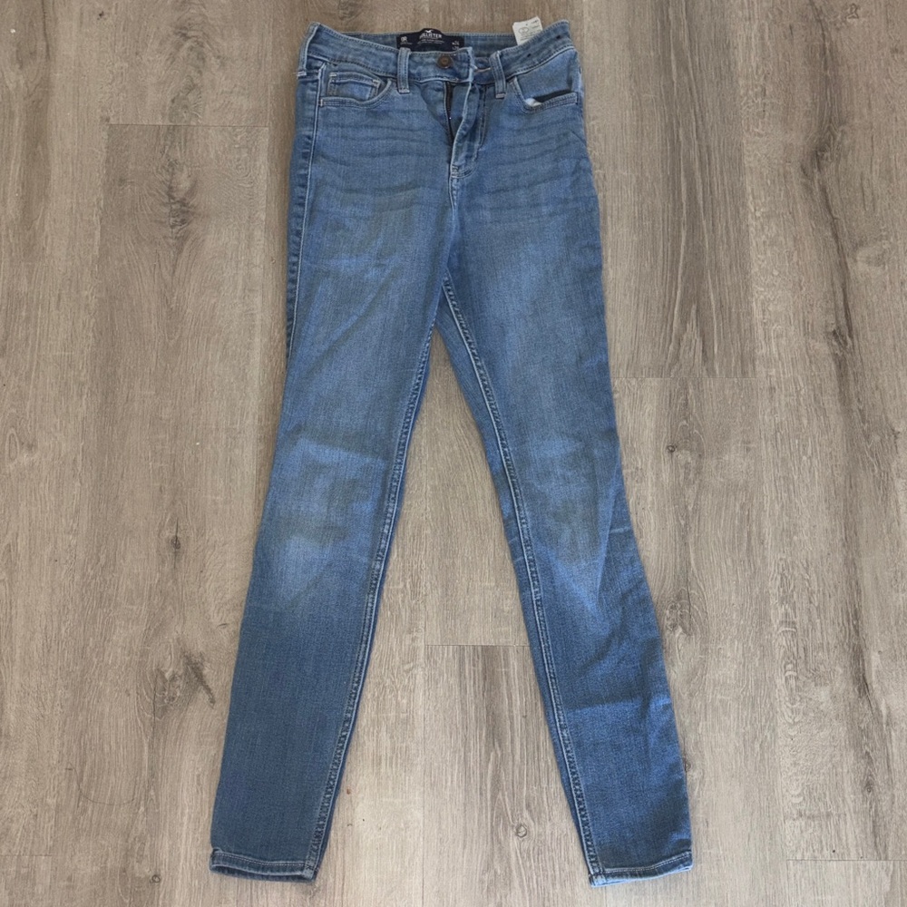 Hollister Medium Blue Skinny Jeans